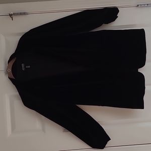 Jones New York Black Velvet Blazer